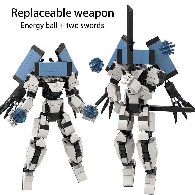 

Обновление Titan TV Man Skibidi Туалет Строительные блоки Часы Дрель Человек Спикер Оператор Бурильщик Спикер G Man Astro Toy