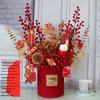 Fortune Fruit Red Berry & Holly Flower Arrangement - New Year Spring Festival Gift