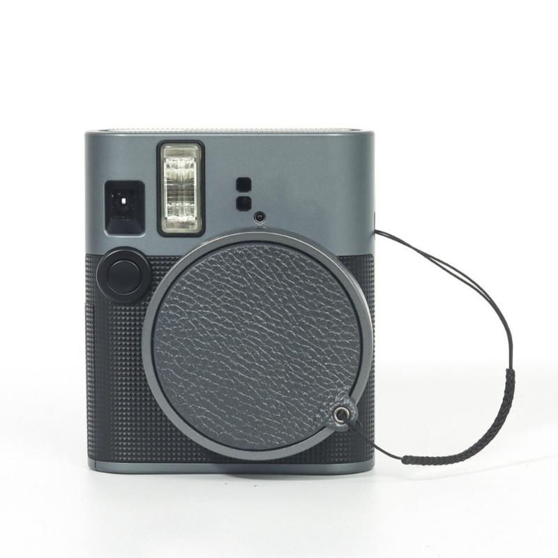 Secures Fit Lens Caps Detachable AntiLoss Cord Easy Clean for Mini41 Cameras Lens Cover Adhesive Backing Design