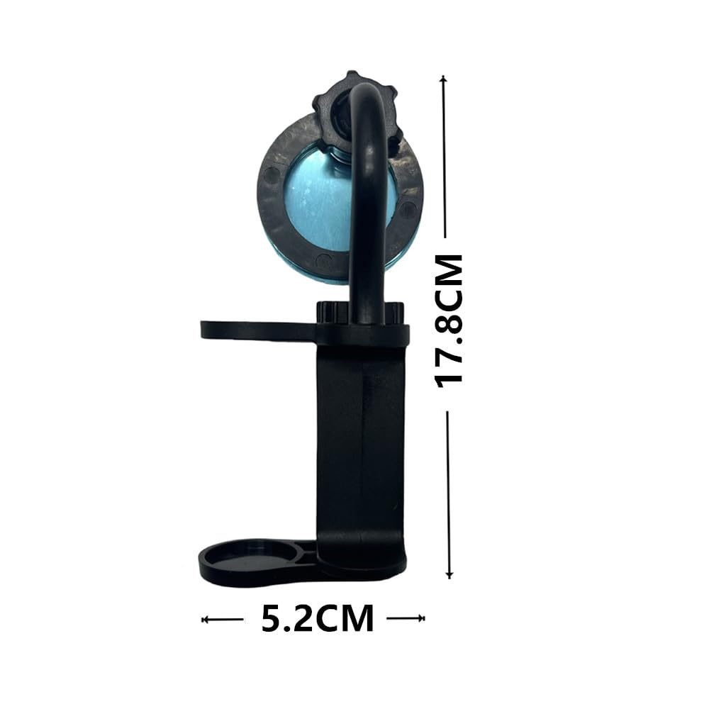 Granmagazz Rotating Headphone Adjustable Phone Holder for Guitar and Easy To Attach and Remove from Guitar Phone Strong Magnetic Feature Guitar/Bass