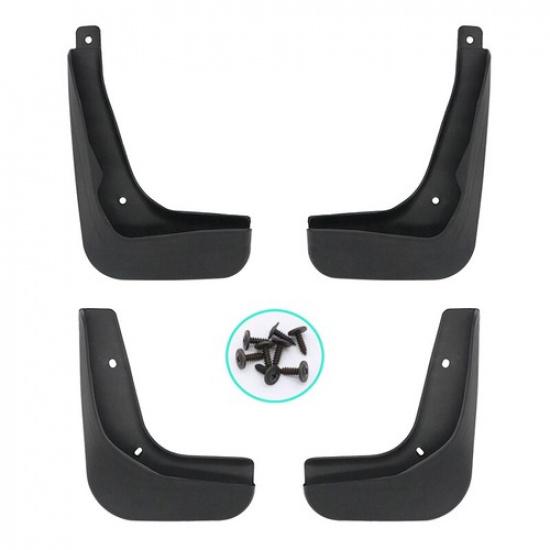 4 PCS For Volkswagen POLO MK5 2010 2011 2012 2013 2014 6R Car Mudguards Mudflaps