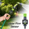 Misuratore di Flusso d'Acqua Digitale Schermo Girevole a 180° Sensori di Flusso d'Acqua Portata Riempimento RV