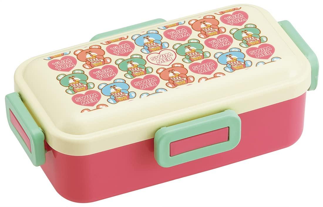

Skater Antibacterial Lunch Box with Made in (skater) Soft-Serving Dome-Shaped Lid, 530ml, Swimmer, YUMYUM, Japan, PFLB6AG-A