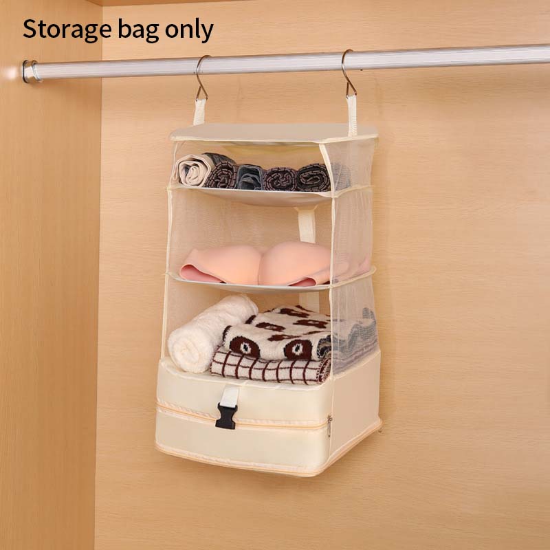 Closet Hanging Multi-Functional Storage Bag Underwear And Socks Storage Compression Bag Portable Foldable Travel Organizer Bag Set