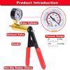 Hand Held Vacuum Pump Tester Brake Bleeder Kit Brake Clutch Fluid Bleeding Tool Set with Adapters for Motorcycle Automotive tool