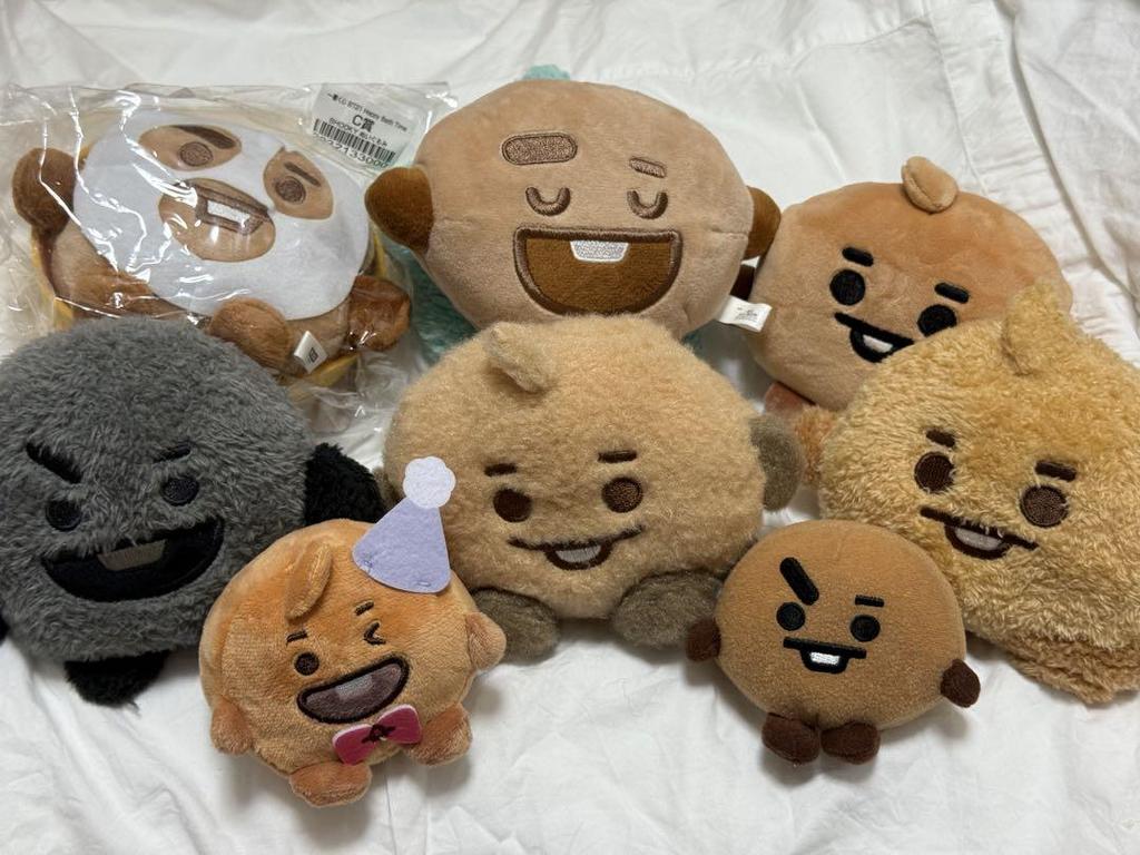 [USED] BTS SUGA Yoongi TinyTAN BT21 SHOOKY Bundle Sale