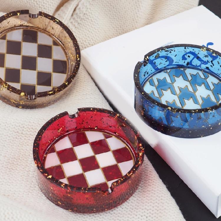 Round Square Ashtray Silicone Mold Resin Epoxy Silicone Mold Jewelry Casting