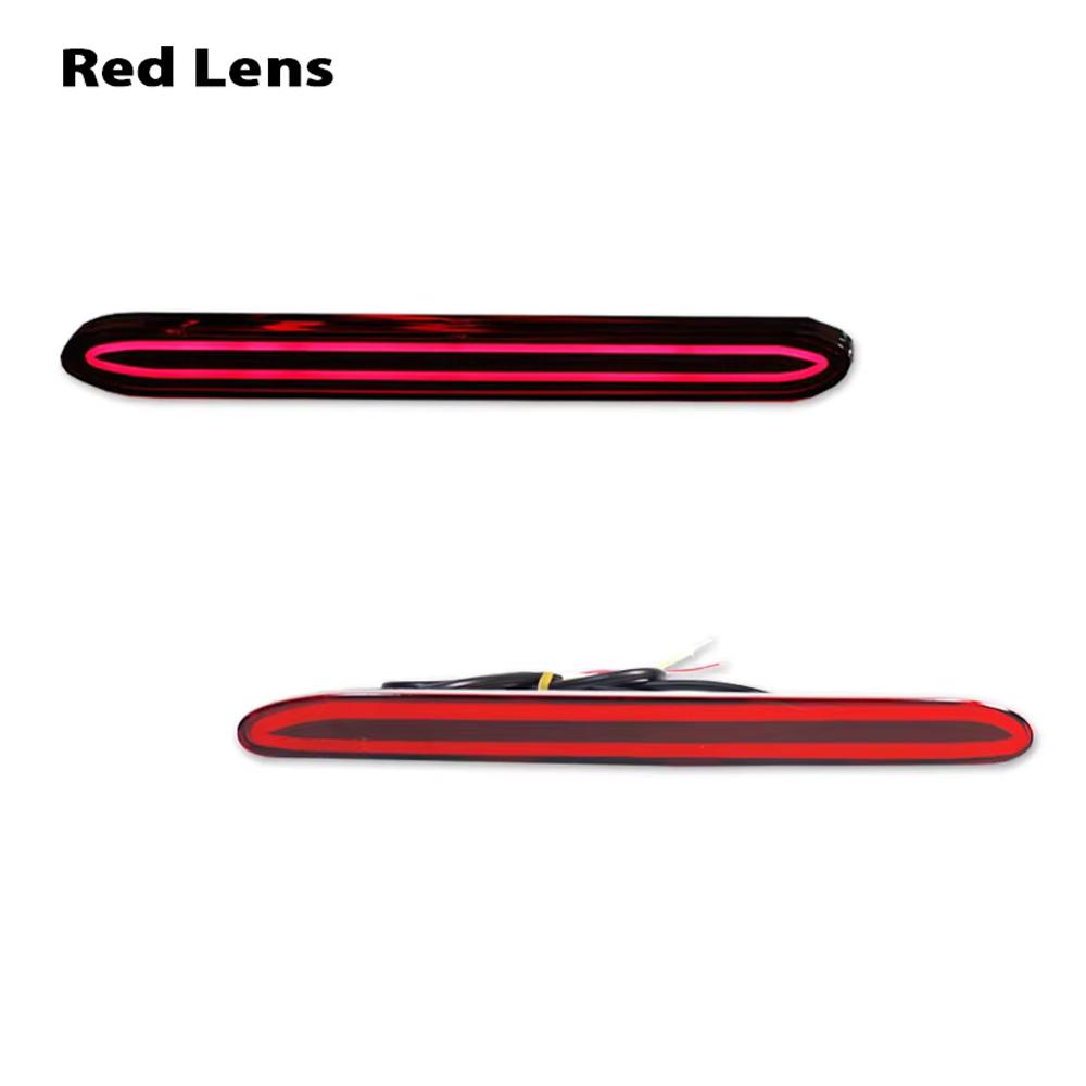 2pcs LED Rear Bumper Reflector Brake Light For Acura TSX 2004 2005 2006 2007 2008 USA