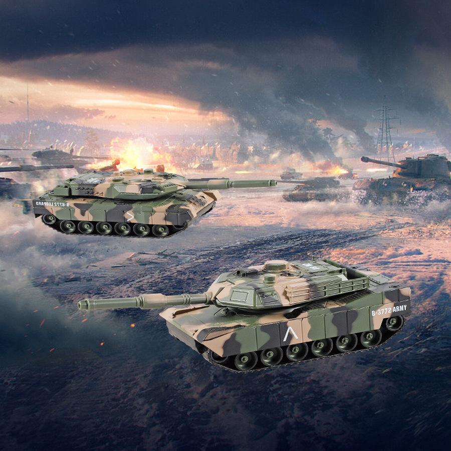 

Легкая музыкальная игрушка из сплава Tank Pullback