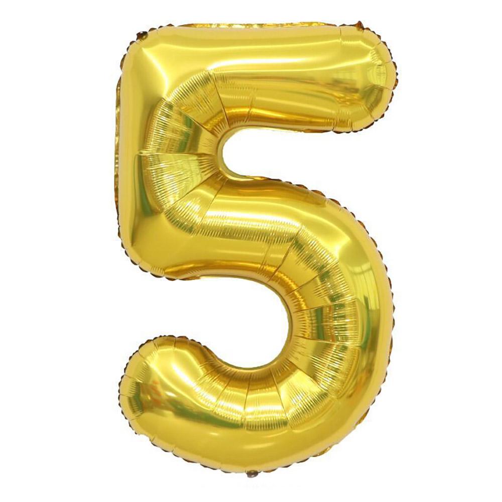 

32 дюйма Цифровые шары Золотые С Алюминиевой Пленкой Утолщенные Для Свадьбы Вечеринки По Случаю Дня Рождения Витрины Магазина Ресторана Кафе Дома Декоративные Принадлежности для Штор 5