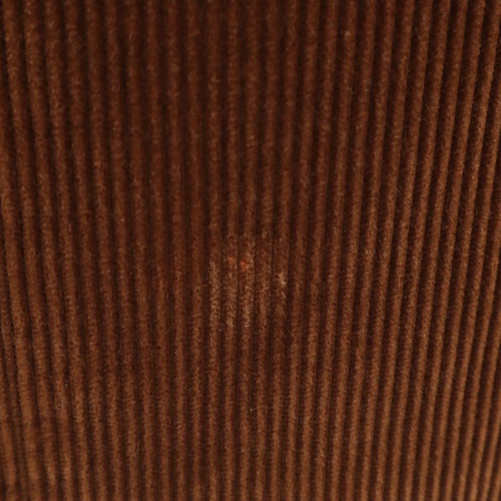 Celine Made In France Midi Length Corduroy Tight Skirt 38 Brown Women Used