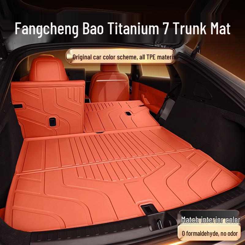 Equation Leopard Titanium 7 TPE25 Trunk Mat - Complete Car Modification Set
