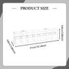 Label Dispenser for Rolls of Sticker Labels, Wall Mounted Organizer, 7 Compartments Food ,