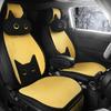 Lucky Kitten Car Seat Covers, Corduroy Seat Cushion with Storage Bag Suitable for More Than 95% Car Models Trucks, Sedans SUVs