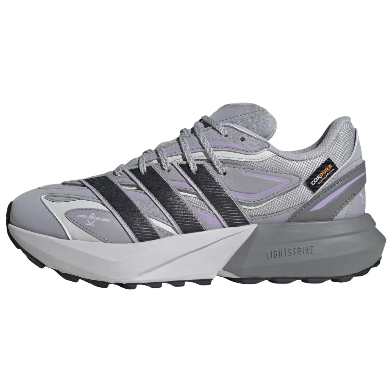 

New Adidas LIGHTBLAZE Breathable Running Shoes Unisex Gray JQ6005 36.5