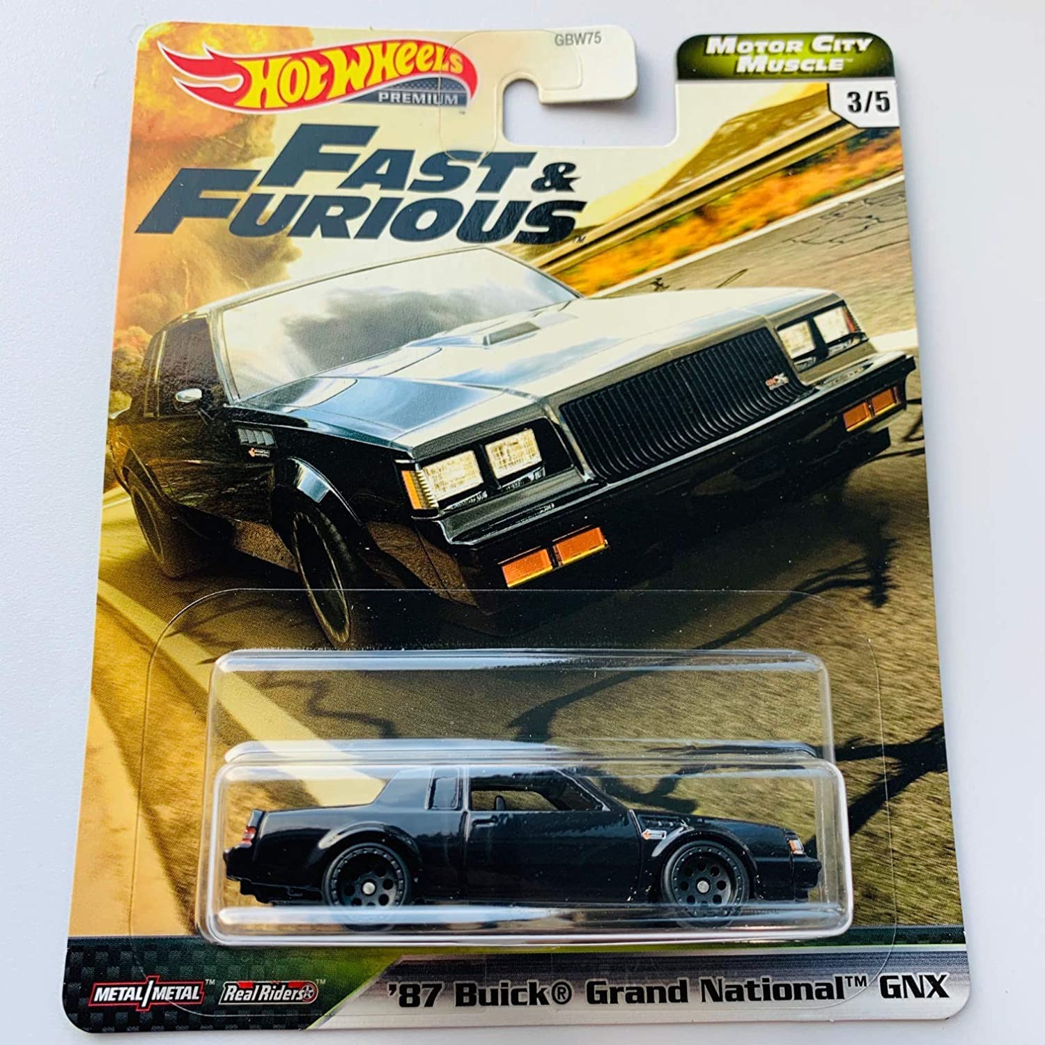 

Hot Wheels Премиум 2020 Motor City Muscle Black Grand National GNX F&F, 87