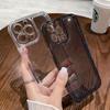 Transparent Space Shell Suitable for IPhone16pro Protective Cover Apple 17Air Mobile Phone Shell 15 Soft Shell 14 Simple