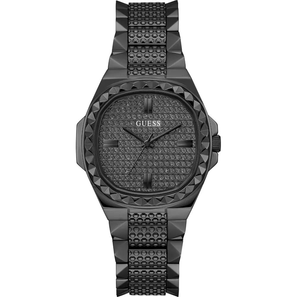 GUESS Rebellious Black Stainless steel Ladies Quartz GW0601L2 чёрный