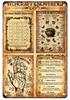Vintage Witchery Painting Metal Signage Halloween Magic Poster Home Living Room Club Bar Hallway Art Wall Decor Iron Paintin