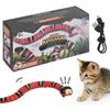 Snake Toy for Cats, Smart Sensing Cat Snake Toys, Interactive Electronic Moving Snakes Toy for Indoor Cats, USB Rechargeable, Party Halloween