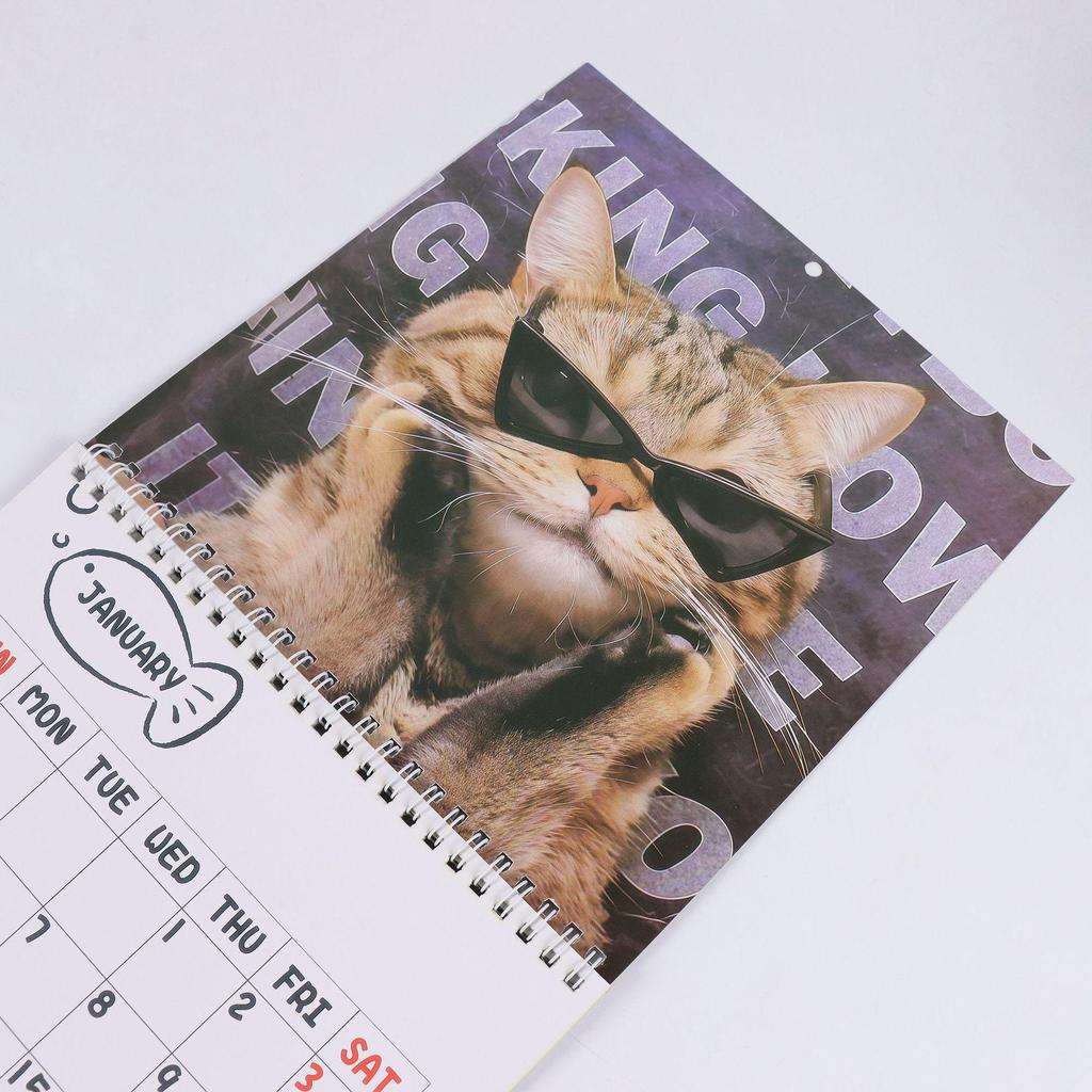 2026 New Wall Calendar Collection: Stapled Decor & Hanging Ornament