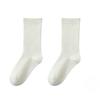 Girls Spring and Summer Sweat Absorbing Pure Cotton Comfortable Boneless Yuezi Long Tube Pile Socks