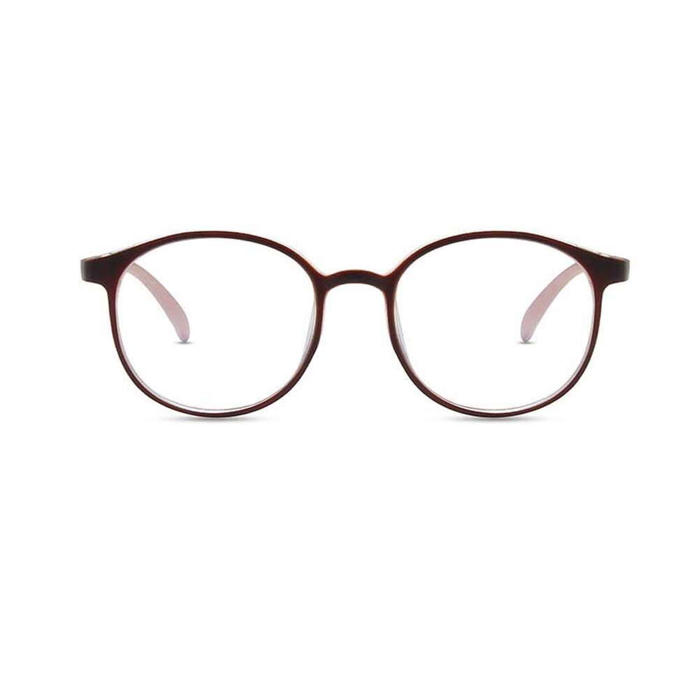 Black Women Eyeglasses Anti Blue Light Glasses Round Frame Eyeglasses Korean Style Computer Eyewear