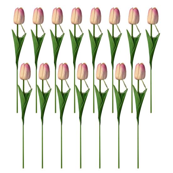 Yousheng Tulip Night Light Bouquet, Glowing Artificial Flowers with Petals, Handheld LED Lamp for Home Bedroom Decor, Valentine's Day Gift for Women