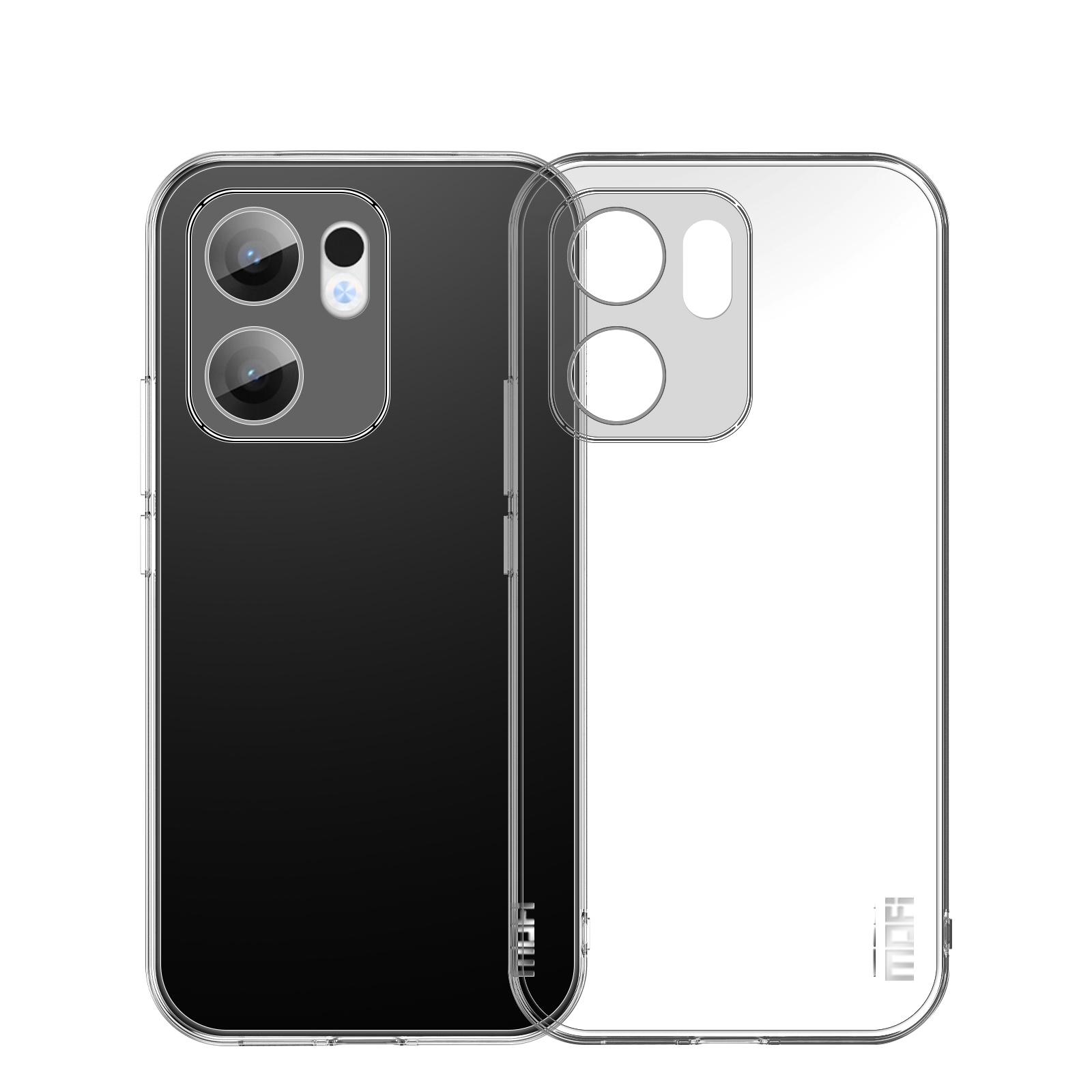 

For Oppo Reno13 F 5G (Reno 13 FS 5G)/4G Clear Phone Case MOFI Ultra-Thin TPU Phone Back Cover A
