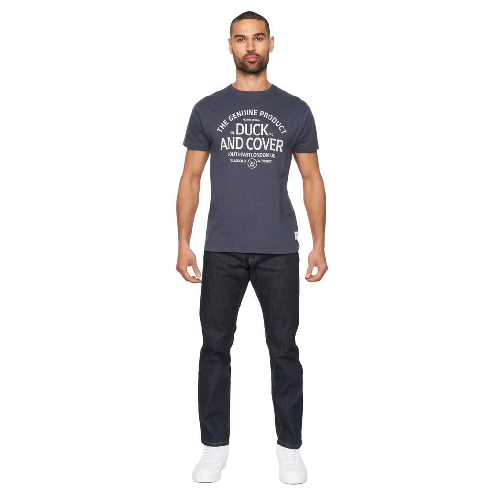 Duck and Cover Mens Hydras Straight Leg Jeans