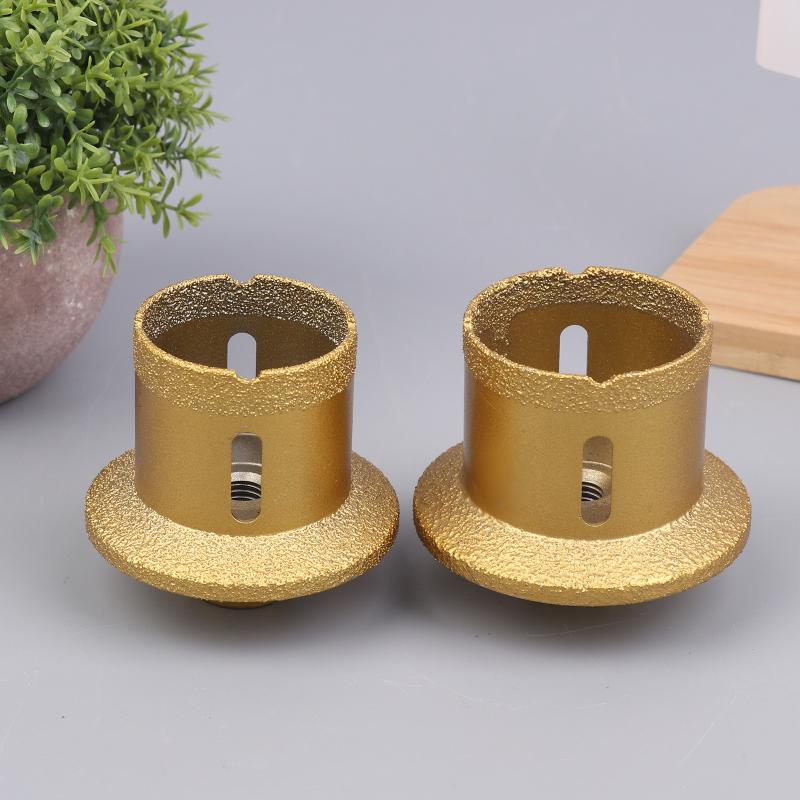 M10 Brazed Diamond Washbasin Core Drill Bit Hole Opener Table Basin Tool For Granite Marble Tile Drilling Cutter