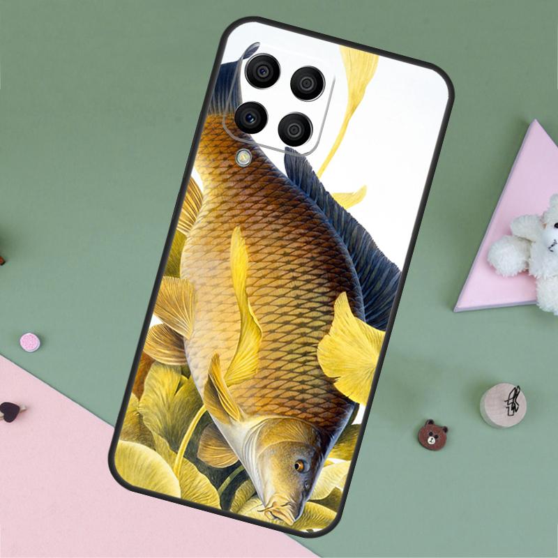 Carp Fishing For Samsung Galaxy M35 M55 M15 M12 M13 M14 M34 M54 M33 M53 M21 M31 M11 M32 M52 M06 M16 Case