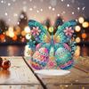 Acrylic Special Shape Butterfly Easter Eggs Table Top Diamond Painting Ornament Kits 5D DIY Diamond Art Tabletop Decorations