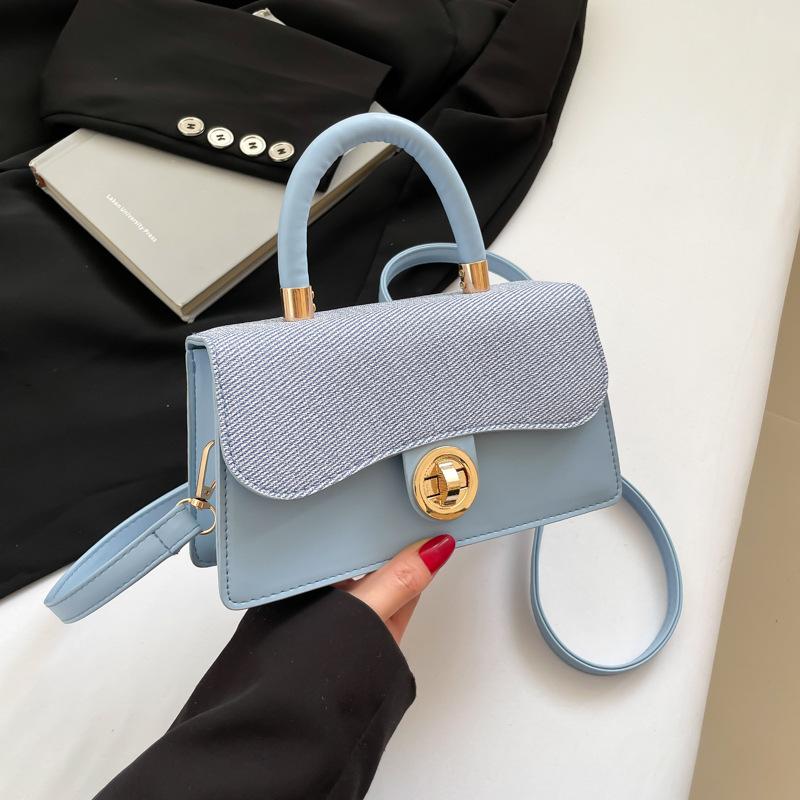 New fashion light luxury women's handbag small square bag high temperament versatile single shoulder messenger bag women
