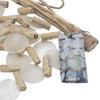 Wind Chimes Driftwood Pearl Effect