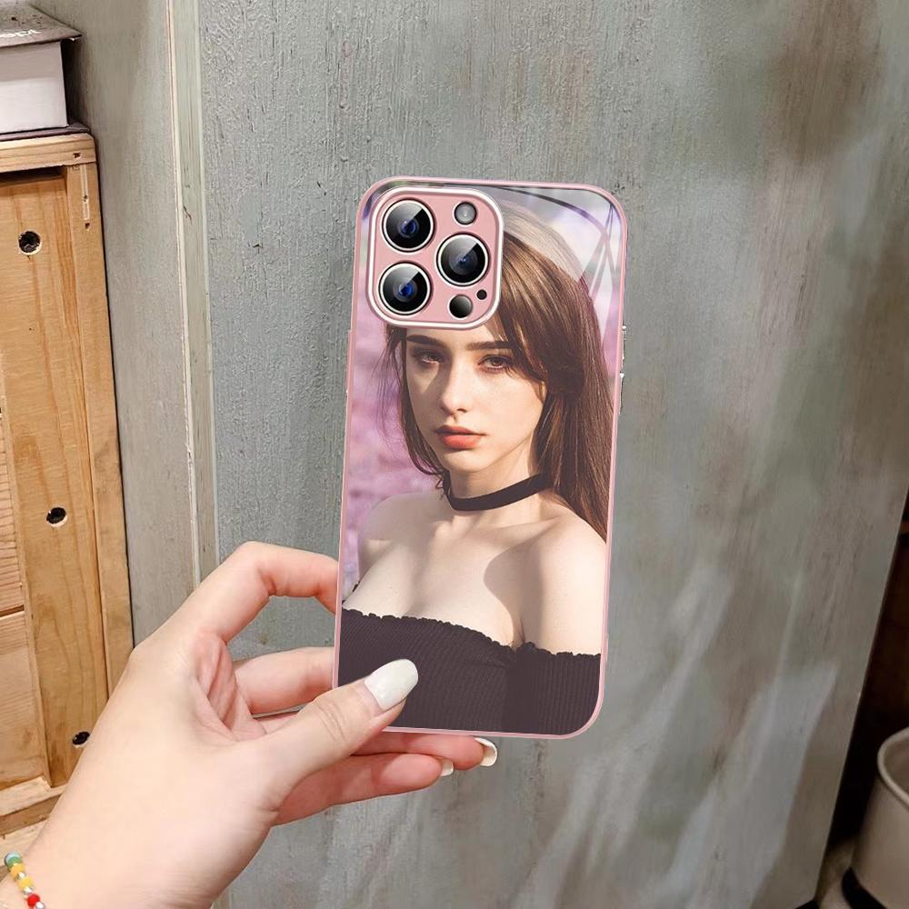 Dasha Taran Phone Case Tempered Glass For iphone 14 13 12 11 Pro Mini XS MAX 14Plus X XS XR Fundas