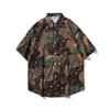2026 Summer Men Hawaiian Shirt 3d Plant Shirt For Men Flower Print Plus Size Hawaiian Shirts Beach Flower Shirt
