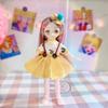 With Clothes BJD Doll with Clothes 3D Eyes Dress Up Simulated Eye Hinge Doll 23cm Removable Joints Removable Joints Doll