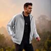Men's Trendy Fleece Zipper Cardigan Hoodie - Versatile Long Sleeve Jacket