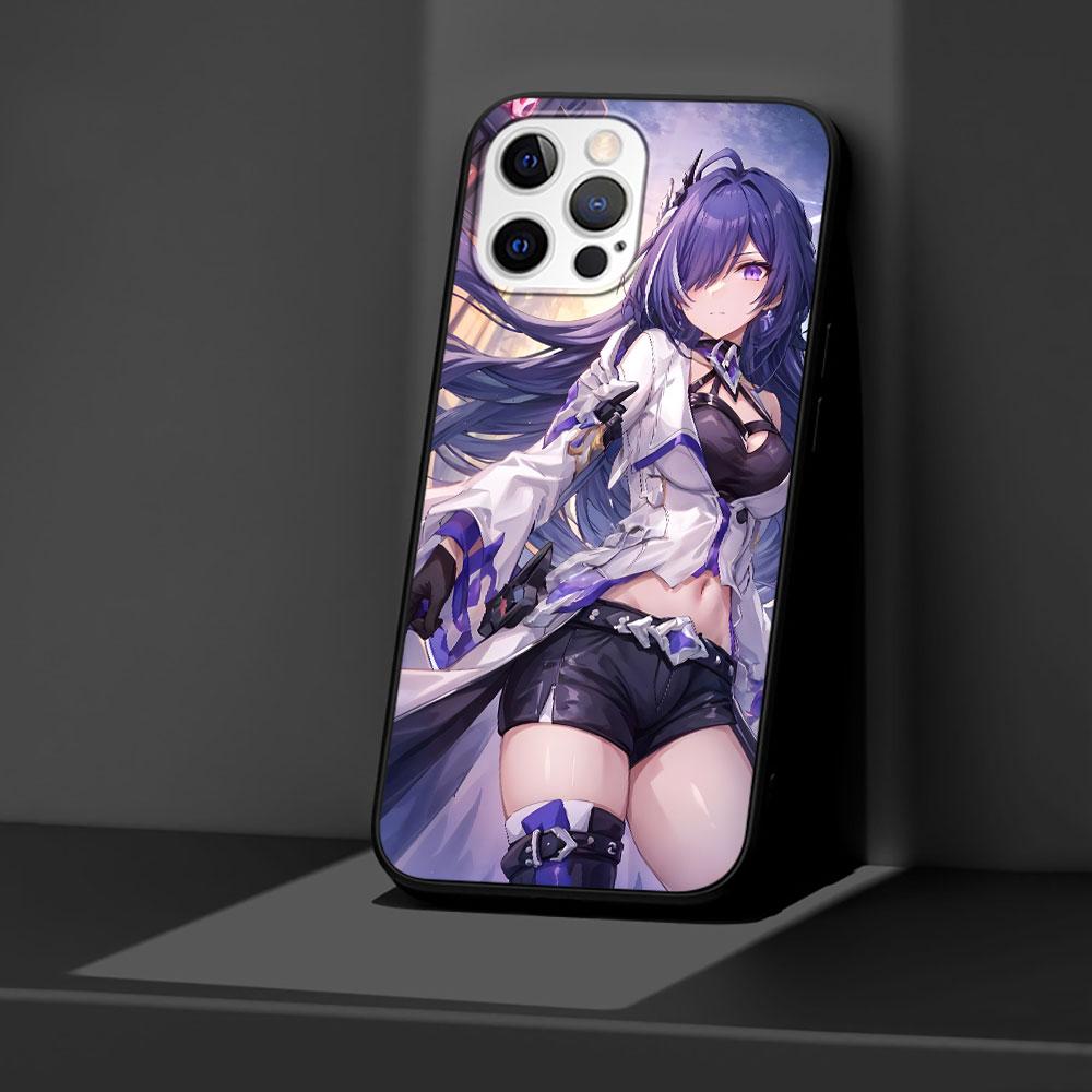 Acheron Honkai Star Rail Case for Apple iPhone 7 SE 2020 11 12 13 14 X XS XR 15 Pro Max Silicone Black Soft Phone Cover