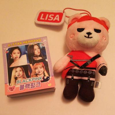 [GEBRUIKT] BLACKPINK Black Pink Beer Notitieboekje Lisa