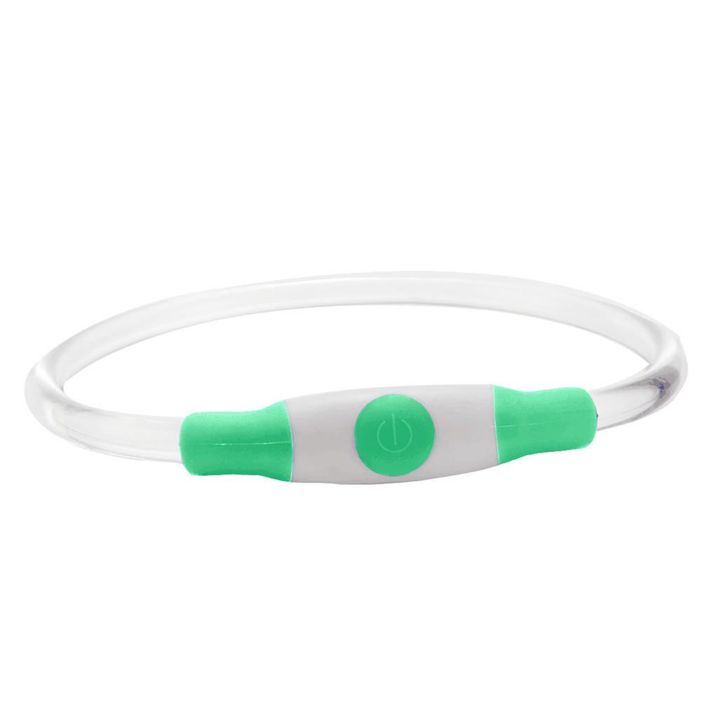 Multifunktionales LED-Hundehalsband aus TPU, kann über USB wiederaufladbar geschnitten werden, Beleuchtungshalsband