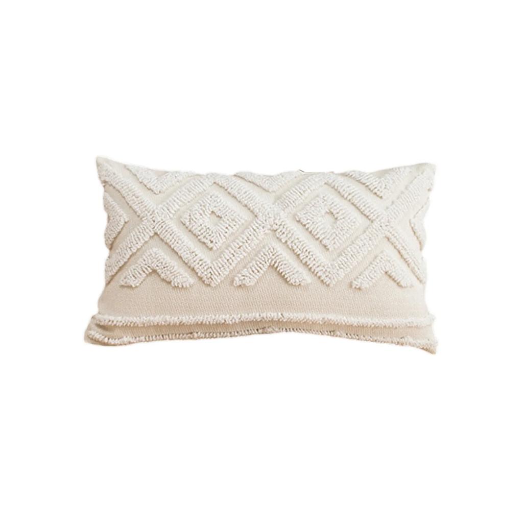 Soft Boho Throw Pillow Cases Velvet Cotton Canvas Throw Cushion Covers Pillow Cushion Cover Pillowcase for Sofa Bedroom