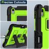 Armor Stand Case For iPad Air 11 M2 M3 2025 2025 Gen Heavy Duty Rugged Protection Cover With Strap Pen Slot