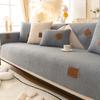 Nordic Teddy Velvet Sofa Cushion Thickened Plush Cushion Anti-slip Leather Sofa Cover High-grade Simple Anti-slip