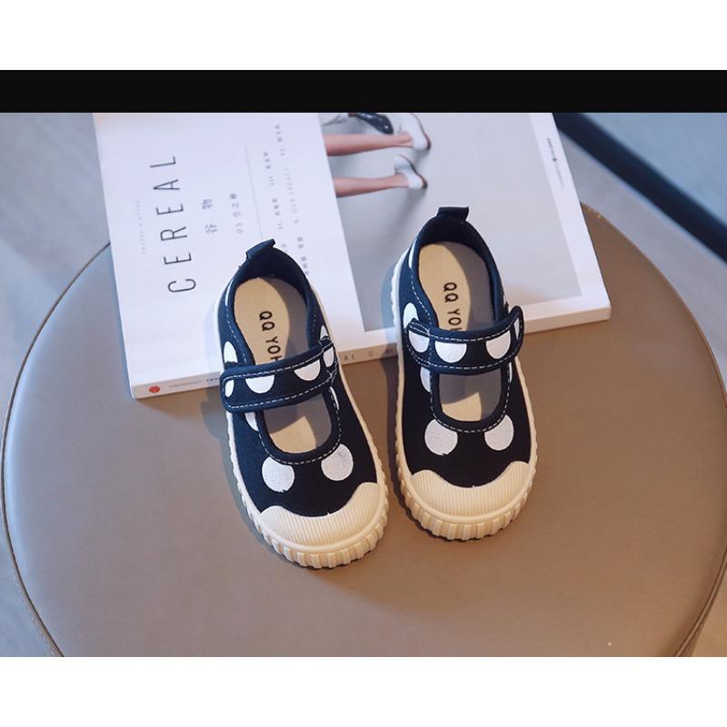 Spring New Children's Shoes Children's Cookie Shoes Girls Casual Small White Shoes Mary Sue Canvas Shoes