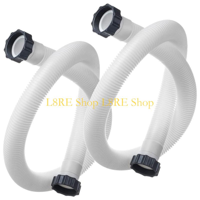 L8RE Total Length 150cm Swimming Pool Pipe Hose WaterResistant for Filter System