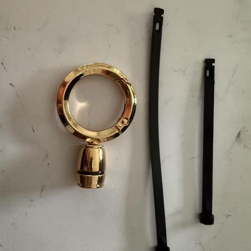 

1 шт. Бізнес брелок проти втрати Брелок для ключів автомобіля Підвіска Металевий Простий брелок Чоловічий На пояс Кільце-застібка Підвіски Декорація