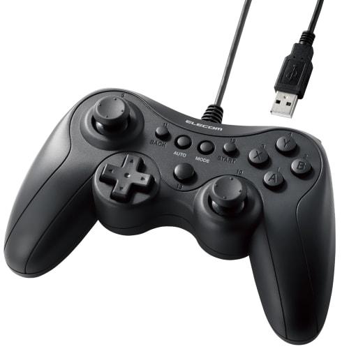 ELECOM Gamepad Kablet Xinput Xbox System Kontinuerlig Fire Stick Mode Switching Lettvekt Svart JC-GP20XBK
