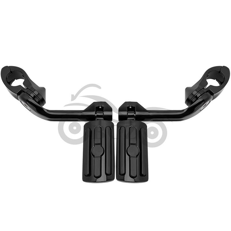 Harley Dyna Modified Rear Foot Pegs for Motorcycle, Fits 1.25 /3.2cm Hole Basic
